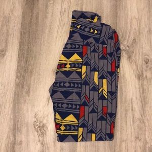 Lularoe geometric print OS leggings